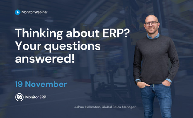 Thinking about ERP? Your questions answered!