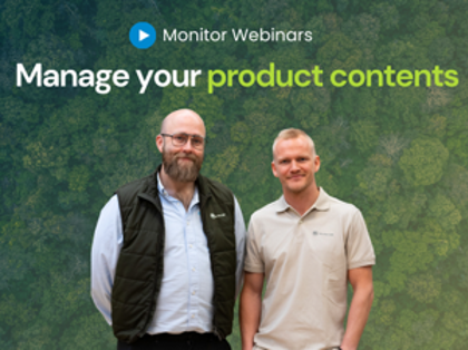 Manage your product contents - Monitor Webinars.